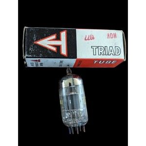 NOS Triad 6LM8  Radio TV Vacuum Tube Box 9 Pins Amp Vintage Electronic USA